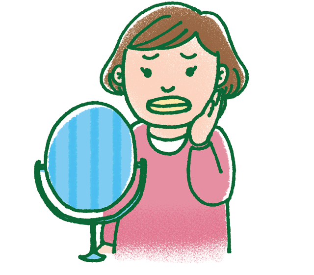 歯の黄ばみが気になる