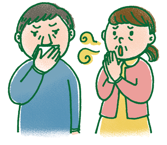 口臭が気になる